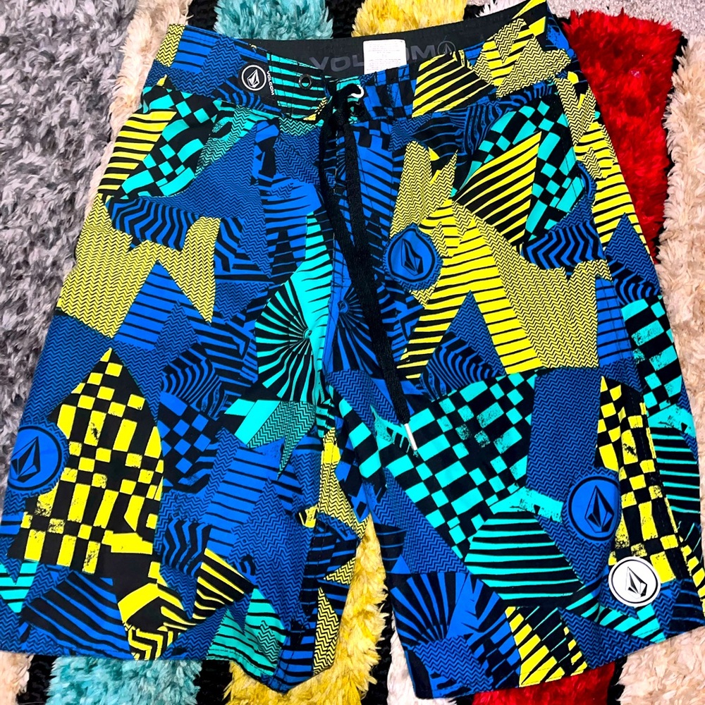 Boys Volcom swim trunks